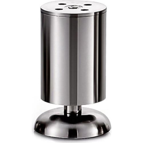 Stainless Steel Metal Furniture Legs Kitchen Adjustable Feet Round Table Cabinet Metal Foot Sofa Bed Feet