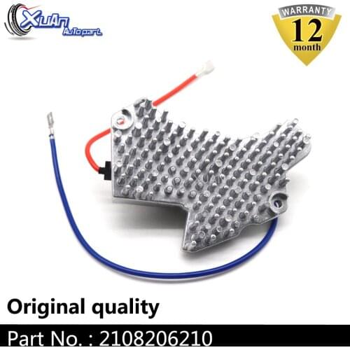 XUAN Heater AC Blower Motor Regulator Resistor 2108206210 For Mercedes-Benz W208 W202 C230 SLK230 E200 CLK200 C180 2028207310