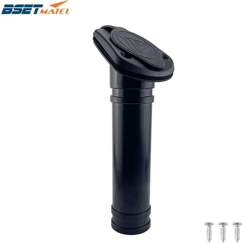 Nylon Flush Mount Kayak Boat Fishing Rod Holder Bracket Rack With Cap Gasket Cover Canoe Marine Tackles Device Accessories