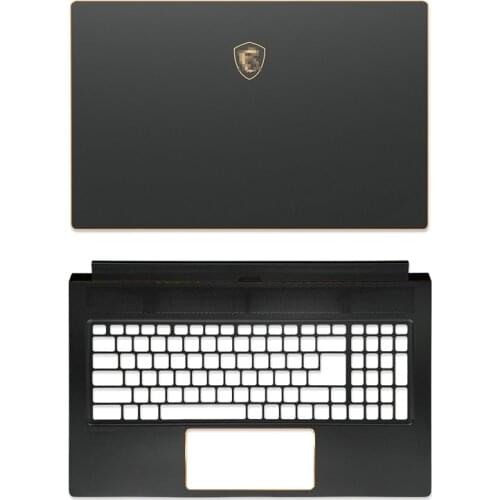 NEW 17.3 Inch Laptop LCD Back Cover/Palmrest For MSI GS75 MS-17G1 Series Laptop Top Case Upper C Cover Black