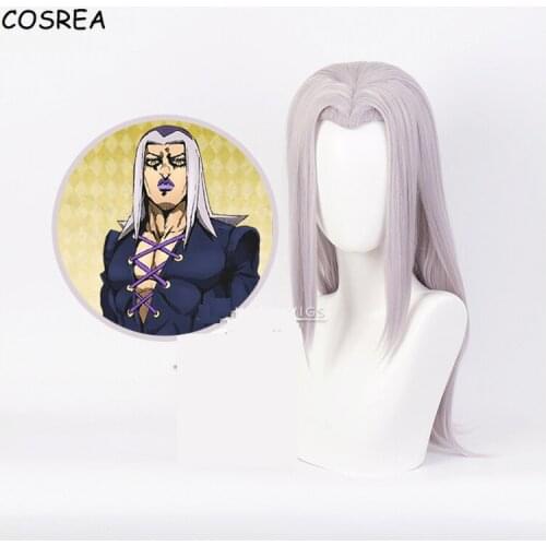 JoJos Bizarre Adventure Golden Wind Leone Abbacchio Cosplay Wigs JoJo no Kimyou na Bouken giorno giovanna Cosplay Wigs