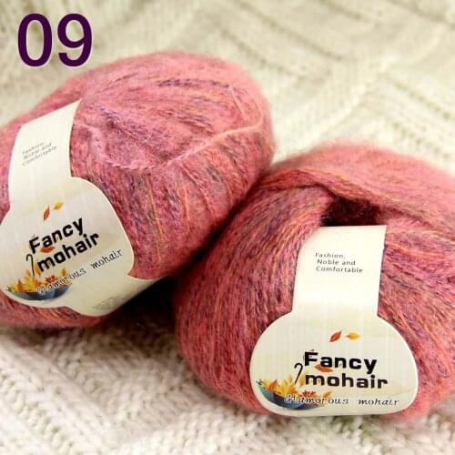 Sale New Soft 2Skeins50g Wrap Shawls Hand Knitting Wool Yarn Womens Cashmere Shawls and Wraps 09