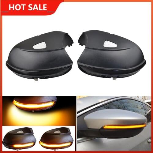LED Side Wing Rearview Mirror Indicator Blinker Repeater Dynamic Turn Signal Light For VW Passat B7 CC Scirocco Jetta MK6 EOS