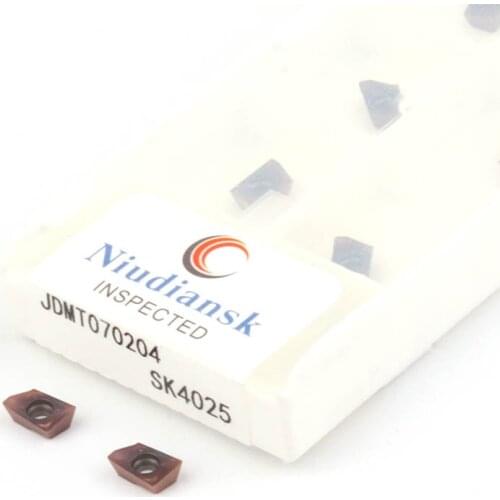 JDMT070204 JDMT070208 SK4025 CNC Lathe Milling Cutter Carbide Inserts CNC Machine Tools Can Process Stainless Steel High Quality