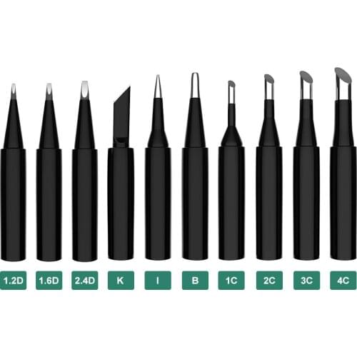 10PCS Lead-free Universal 936 937 938 For Soldering Station Solder Iron Welding Tip BGA Top Sting 900M-T 900 900M Series