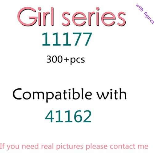 300pcs 11177 Building Blocks Toy Girl Series 41162 Assembled Building Blocks Childrens Toy Gifts