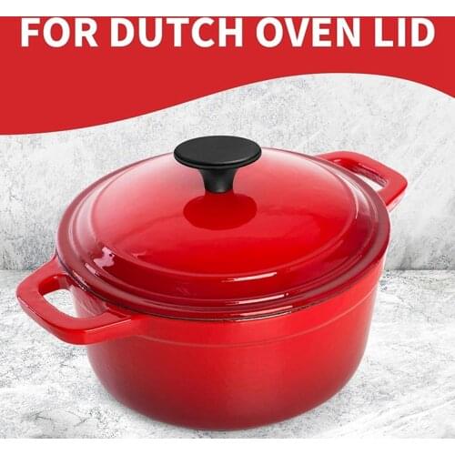 4 Sets Dutch Oven Knob Bakelite Replacement Knob Pot Lid Handle for Le Creuset Aldi Lodge Enameled Dutch Oven