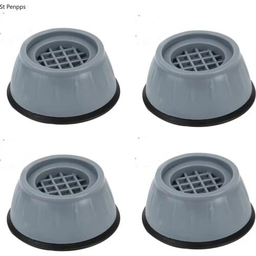 4Pcs Universal Anti-Vibration Feet Pads Washing Machine Rubber Mat Anti-Vibration Pad Dryer Refrigerator Base Fixed Non-Slip Pad