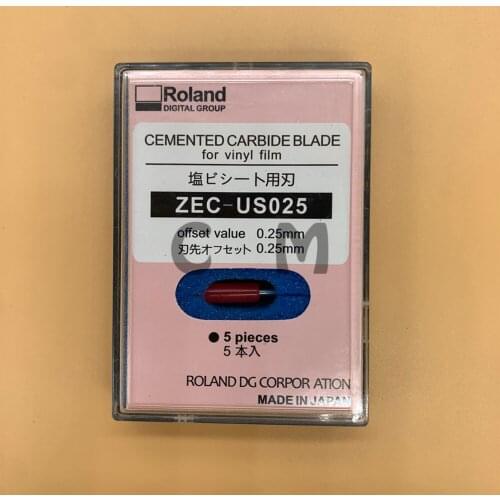 5PCS Imported Roland Blade Knife 45degree ZEC-US025 Cemented Carbide Blade For Roland Cutting Plotter Printer Blade 0.25mm
