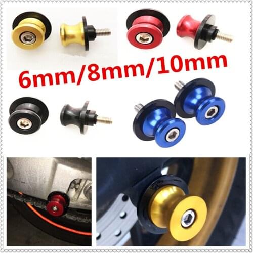 6mm 8mm 10mm Spools Sliders motorcycle Swingarm for Kawasaki ZX1400 ZX14R ZZR1400 Z1000 Z1000SX NINJA 1000 TouReR