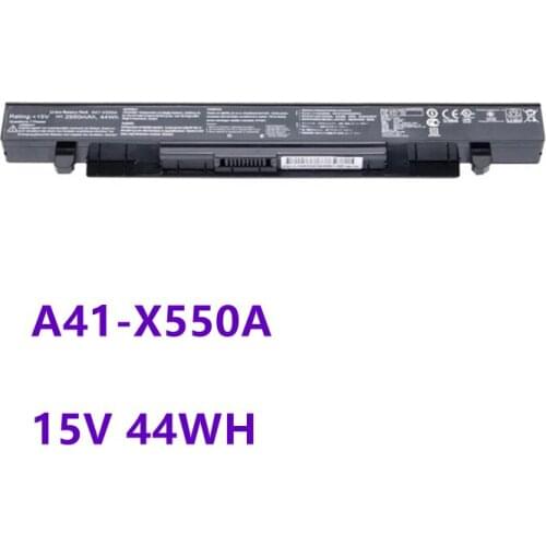 A41-X550A Laptop Battery for ASUS X450 X550 X550C X550B X550V X550D X450C X550CA A450 Battery A41-X550A 15V 44WH