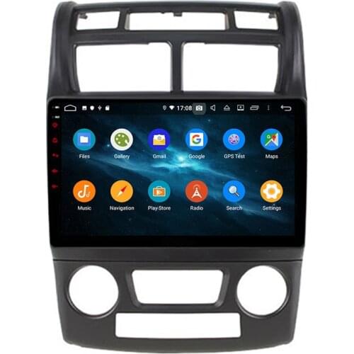 For KIA Sportage 2007-2010 PX6 Screen Android 10.0 4+128G Car Multimedia Player Auto Audio Radio Stereo GPS Navigation Head Unit