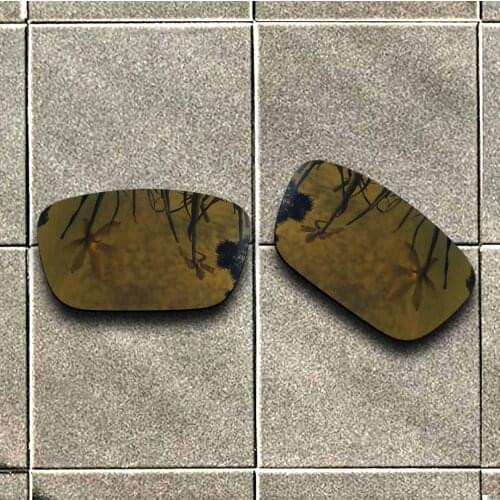 Bronze Gold Polarized Sunglasses Replacement Lens for- Spy Optic Dirk Frame 100% UV Protection Good Fitness