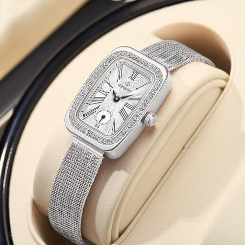 2020 WISHDOIT New Ladies Watch Casual Fashion Quartz Watch Ladies Top Brand Luxury Waterproof Female Clock Relógio feminino