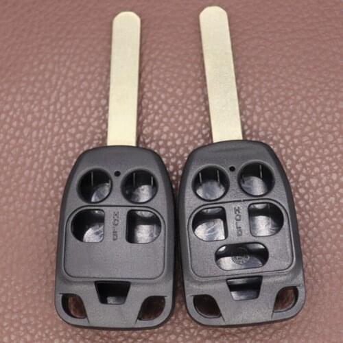 DAKATU 5/6 Button Remote Car Key Shell Case Fob Case Cover for HONDA Odyssey Replacement Remote keyless entry fob case