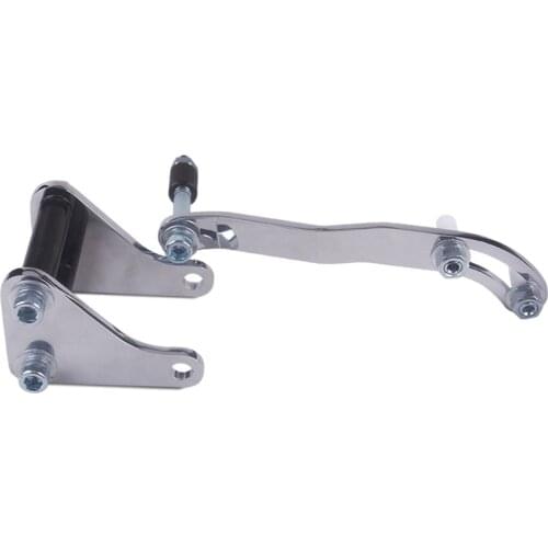 Silver Steel Power Steering Pump Holder Fits for Chevy Engines 283 305 327 400