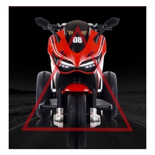 Childrens Electric Motorcycle Charging Electric Large Tricycle Stroller Ride on Car Electric for Kid Children 2-10 Years Old