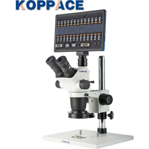 KOPPACE 6.7X-45X 2 Million Pixel Electron Microscope Can Take Pictures and Videos And Can Be Measured On An 11.6-inch HD Display