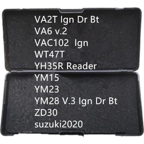 LiShi 2 in 1 Tool VAG2015 MIT8 GT15 DWO4R Laguna 3 GM39 DWO5/CH1 VA6 WT47T K9 KY14 GT10 TOY38R Repair Tool