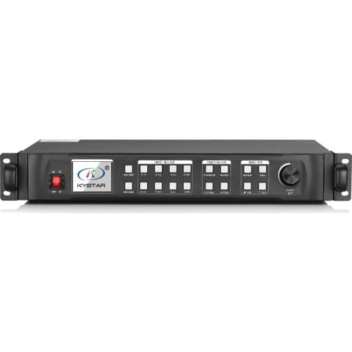Kystar U2 AV Splicing Processor input DVIx1 VGAx2 HDMIx1 CVBSx2 CVBSX2 SDIX1 output DVIX2 AudioX1 SDI-LOOPX1 2560X1530 PIXELS