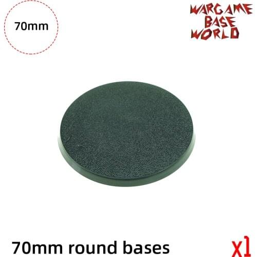 Table Games Bases -70mm Round Bases