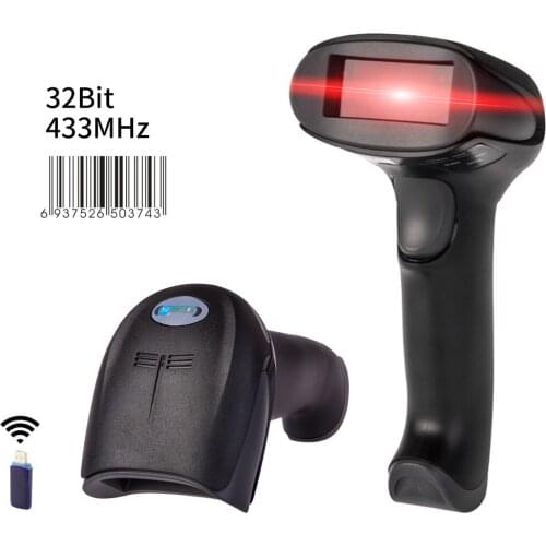 NETUM Handheld Wireless Laser Barcode Scanner Bar Code Scanning Reader With Mini USB Receiver For Inventory