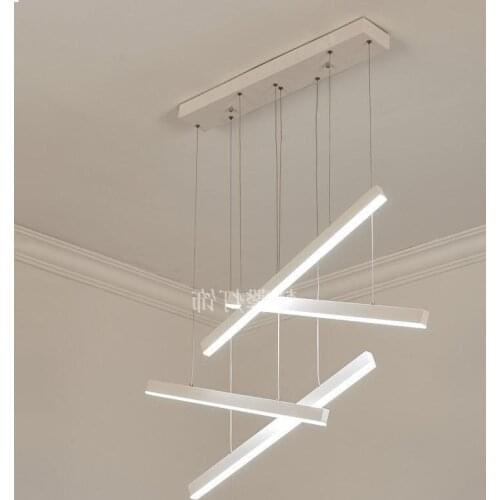 Modern Led Pendant Lights Indoor Lighting Dining Room Lamp Black Minimalist Pendant Lamps Home Decoration Lighting E27 S