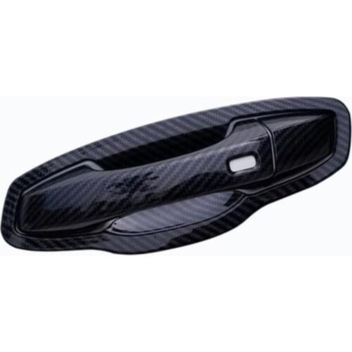 Car Styling ABS Door handle Protective covering Cover Trim Door Handle Bowl for Skoda KAMIQ 2019-2021