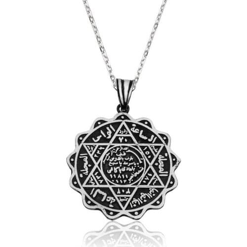 Tevuli 925 Sterling Silver Solomon Seal Pendant