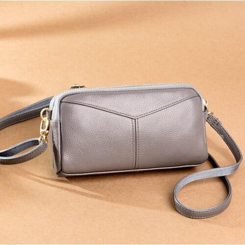 100% Genuine Leather Women Shoulder bags Cowhide Women Handbags High Quality Female Wallet Fashion Luxury Ladies Messenger Bags