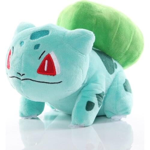 1pcs 22cm Pokemon Anime Bulbasaur Plush Toys Cute Cartoon Soft Stuffed Dolls for Children Kids Gifts