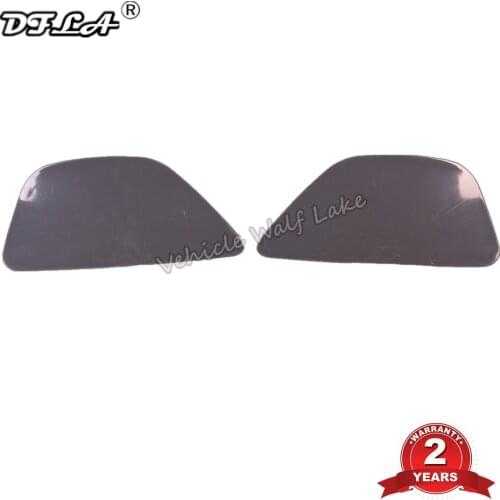 2pcs For BMW 5 Series F07 GT LCI 2013 2014 2015 2016 2017 Car-styling Front Bumper Headlight Washer Cover Cap