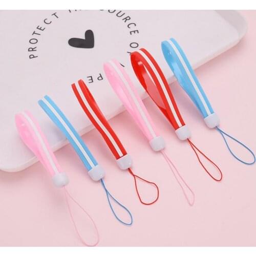 2Pcs Strip Phone Lanyard Hang Rope Necklace Wrist Strap for iphone huawei redmi xiaomi Samsung Camera GoPro String Holders