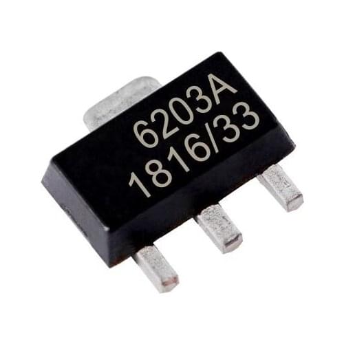 20~100PCS/LOT ME6203A33PG ME6203 ME6203A 6203ASOT89 3.3V LDO new original in stock