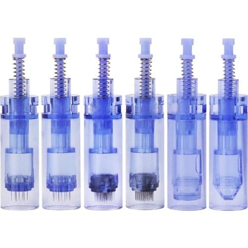 3PCS Electric Derma Pen Needles Bayonet 9 /12/24/36 / 42 pin / Nano Cartridge For Auto Dr. Pen A1 A6 Tattoo Needles Needle Tip