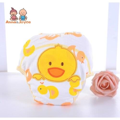 5 Pc Baby Training Pants New Children Study Diaper Underwear Infant Learning Panties Newborn Cartoon Diapers/5-15KG HTRX0001