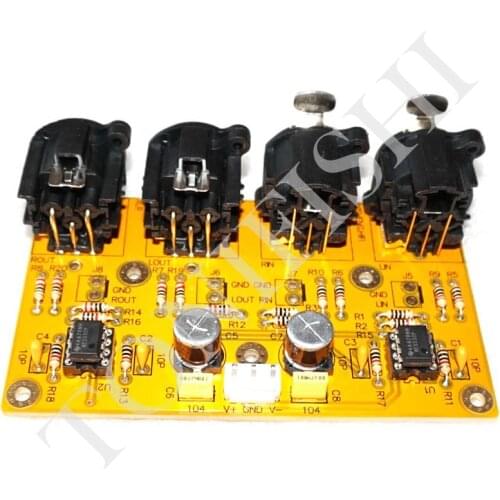 Balanced preamp/unbalanced to balanced/balanced to unbalanced/RCA to XLR board
