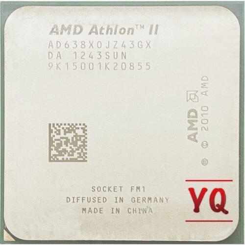 AMD Athlon II X4 638 2.7 GHz Quad-Core CPU Processor AD638XOJZ43GX Socket FM1