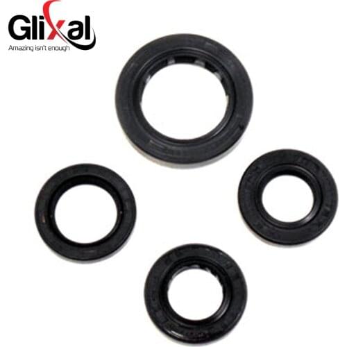 Glixal GY6 125cc 150cc 4T Complete Oil Seal Kit for 152QMI 157QMJ Scooter Moped ATV Quad Go-Kart Engine