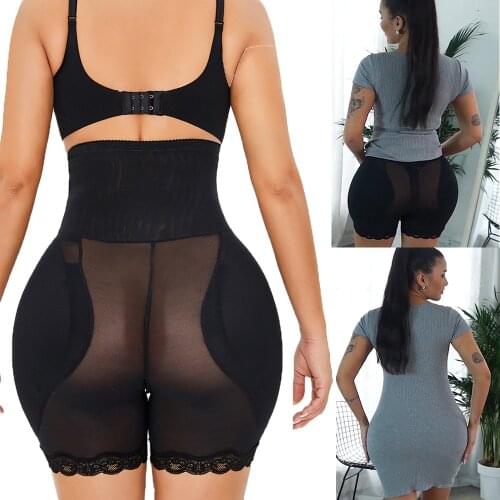 High Waisted Waist Trainer Shapewear Body Tummy Shaper Fake Ass Butt Lifter Booties Hip Pads Enhancer Lifter Control Panties
