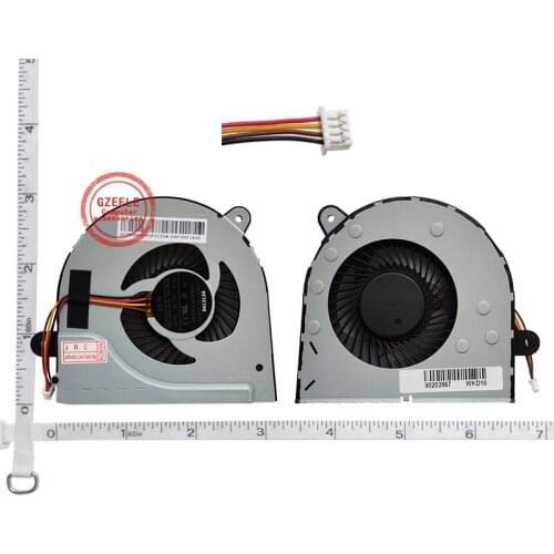 GZEELE NEW Laptop Cpu Cooling Fan Fit For Lenovo G400S G405S G500S Z501 Z505 CPU FAN notebook cooler 4 pins Laptops Replacements