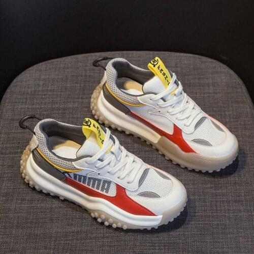 Summer net shoes breathable mesh surface lightweight wear-resistant soles womens shoes 2021 casual sports shoes