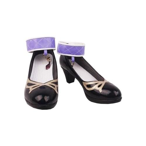 CostumeBuy Game Genshin Impact Lisa Cosplay Shoes Boots Women Girls Halloween accessory