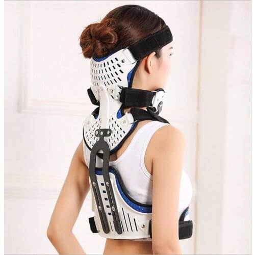 Head and neck and thoracic support brace orthopedic cervical support thoracic cervical spine head fracture support