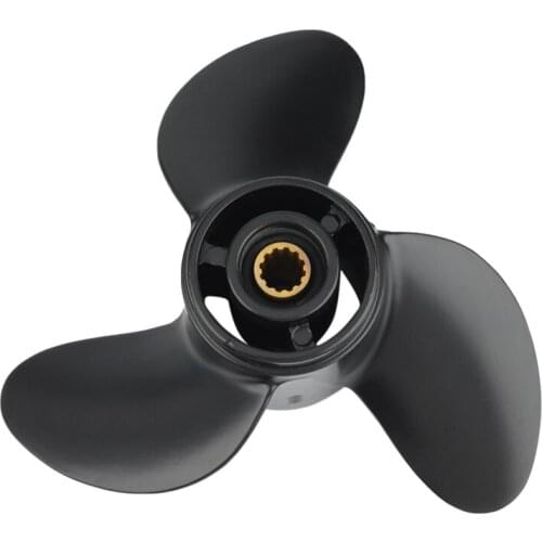Outboard Propeller for Tohatsu Mercury Mariner 4Hp 5Hp 6Hp 7.8x9 Boat Screw 3 Blade 12 Spline Marine Engine Part