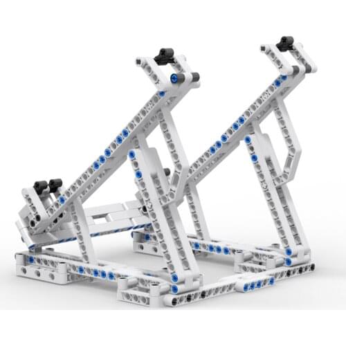 MOC Millennium Spacecraft Vertical Bracket Stand Building Blocks For 75257/75105 Kit Support Bricks Idea Toys For Children Gifts