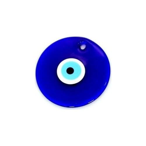 Sume Glass Evil eye bead Hole Diameter 11.5 cm decorative objects Декоративные элементы Objetos decorativos