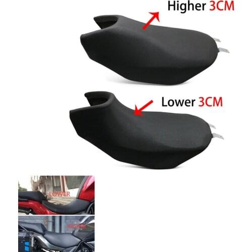 TRK502 Motorcycle Accessories For Benelli TRK502 TRK502X Rider Lower Seat Saddle Higher Seat Saddle