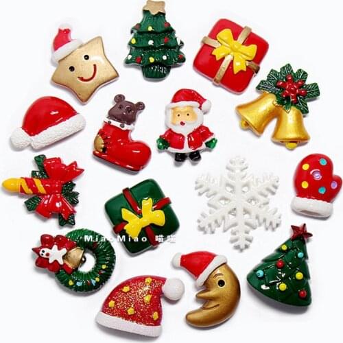 ZOCDOU Christmas Santa Claus Fridge Magnets Decoration Blackboard Food Sticker Cartoon Paster Kids Home Car Door Ornament