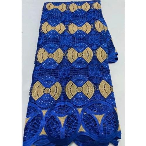 2021 High Quality African Guipure Mesh Lace Fabric Nigerian Cord Fabric French Tulle Fabric For Women Wedding And Party Dress